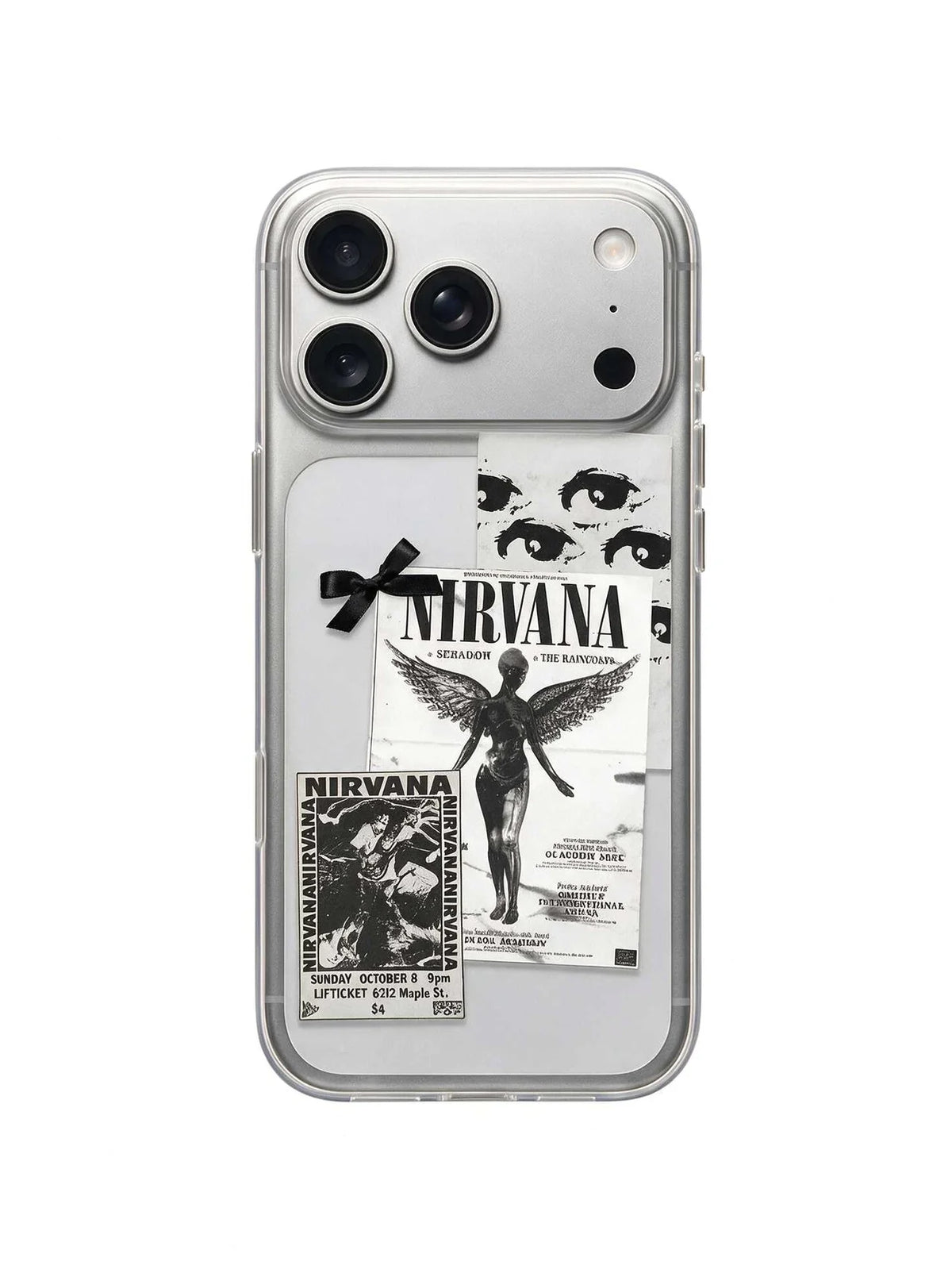 nirvana clear case