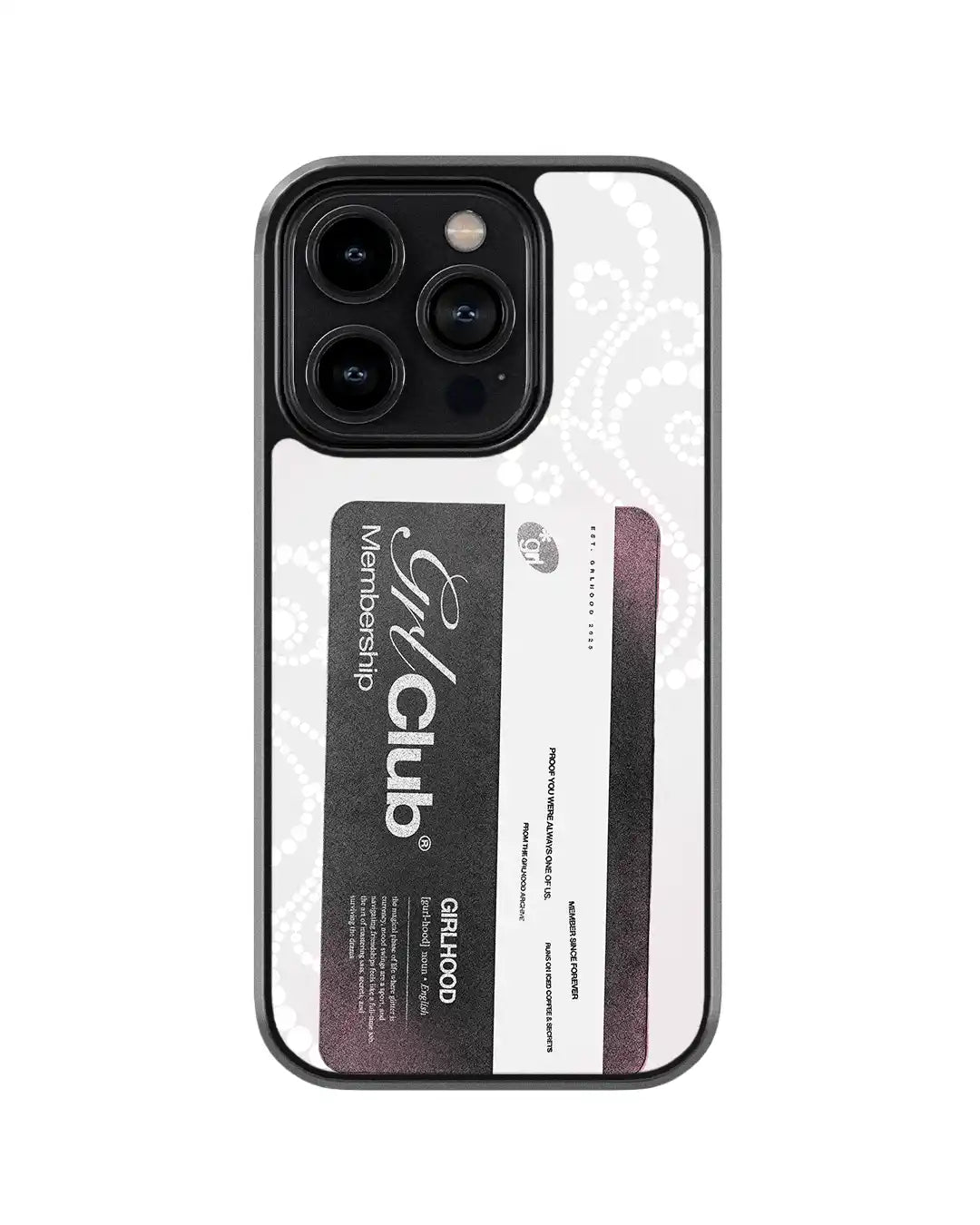 GRL® CERTIFIED Grey Card 1 BLACK GLASS