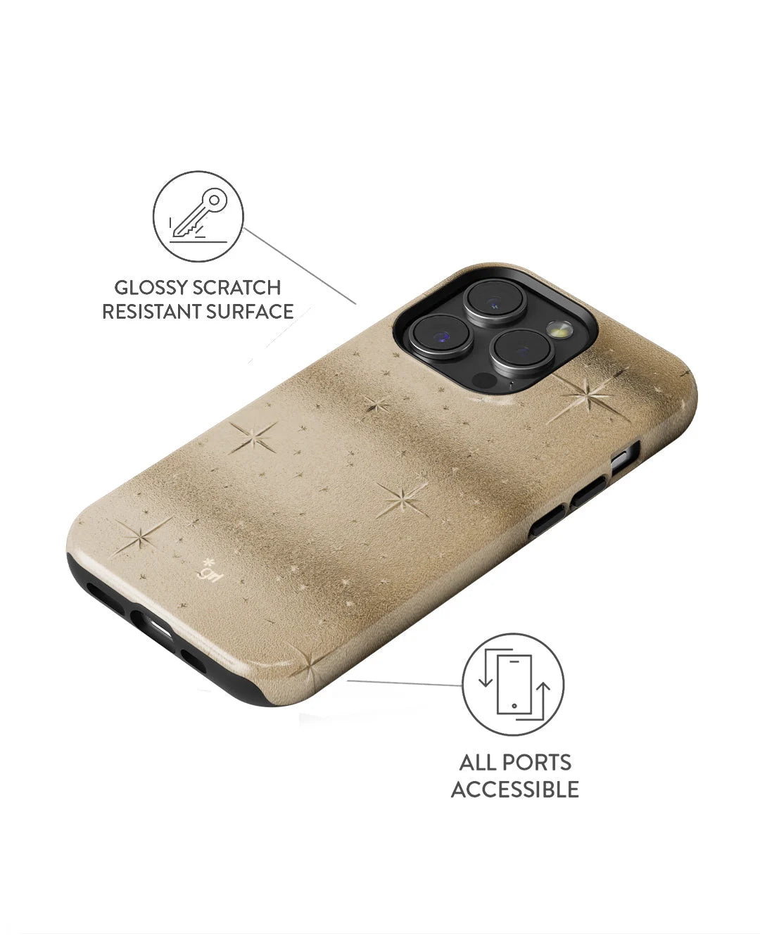 Lumière Dorée — Mobile Accessories by GRL®