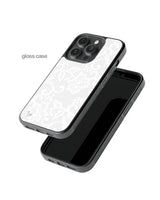 CHANTILLY White 2 BLACK GLASS
