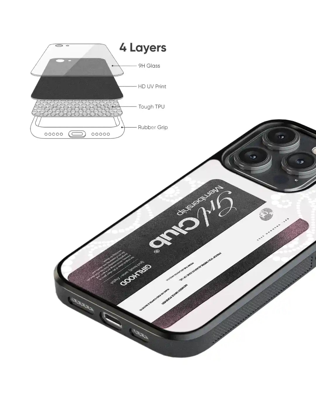 GRL® CERTIFIED Grey Card 3 BLACK GLASS